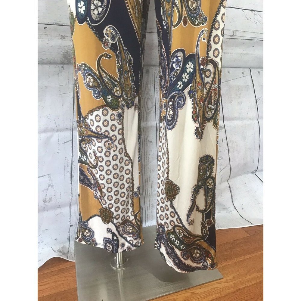Monroe and Main Paisley Print Pant Jumpsuit size M - Picture 5 of 9